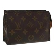 Louis Vuitton Vintage Pre-owned Canvas necessrer Brown, Dam