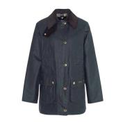 Barbour Modern Beadnell Vaxjacka Blue, Dam