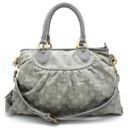 Louis Vuitton Vintage Pre-owned Canvas louis-vuitton-vskor Gray, Dam