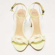 Alexandre Birman Pre-owned Pre-owned Laeder sandaler Yellow, Dam