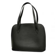 Louis Vuitton Vintage Pre-owned Tyg louis-vuitton-vskor Black, Dam