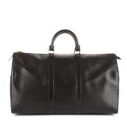 Louis Vuitton Vintage Pre-owned Laeder resvskor Black, Dam