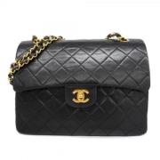 Chanel Vintage Pre-owned Laeder chanel-vskor Black, Dam