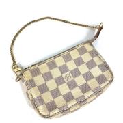 Louis Vuitton Vintage Pre-owned Canvas louis-vuitton-vskor Beige, Dam