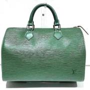 Louis Vuitton Vintage Pre-owned Laeder handvskor Green, Dam