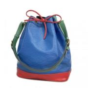 Louis Vuitton Vintage Pre-owned Tyg louis-vuitton-vskor Blue, Dam