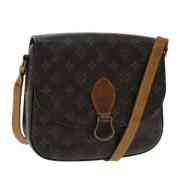 Louis Vuitton Vintage Pre-owned Canvas louis-vuitton-vskor Brown, Dam