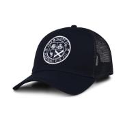 Lyle & Scott Fotboll För Alla Trucker Hat Blue, Herr