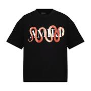 Amiri T-shirt med tryck Black, Herr