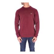 Lacoste Ikonisk Crew Neck Sweatshirt Red, Herr