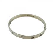 Cartier Vintage Pre-owned Vitt guld armband Gray, Dam