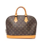 Louis Vuitton Vintage Pre-owned Canvas handvskor Brown, Dam