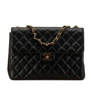 Chanel Vintage Pre-owned Laeder chanel-vskor Black, Dam