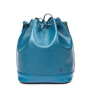 Louis Vuitton Vintage Pre-owned Laeder louis-vuitton-vskor Blue, Dam