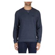 Aeronautica Militare Sweatshirt i bomullsblandning med främre logopatc...