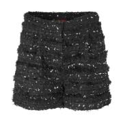 Cras Frasiga Band Shorts Svart Black, Dam