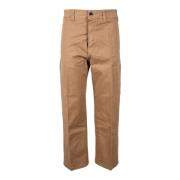 Department Five Bomull Elastan Byxor Brown, Dam