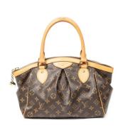 Louis Vuitton Vintage Pre-owned Canvas handvskor Brown, Dam