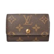 Louis Vuitton Vintage Pre-owned Canvas nyckelhllare Brown, Dam