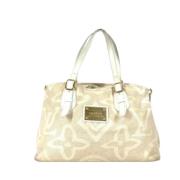 Louis Vuitton Vintage Pre-owned Canvas louis-vuitton-vskor Beige, Dam