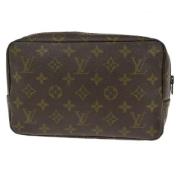 Louis Vuitton Vintage Pre-owned Canvas kuvertvskor Brown, Dam