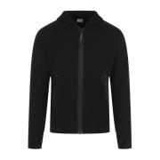 C.p. Company Svart Hoodie för Män Black, Herr