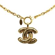 Chanel Vintage Pre-owned Tyg chanel-smycken Yellow, Dam