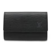 Louis Vuitton Vintage Pre-owned Laeder nyckelhllare Black, Herr