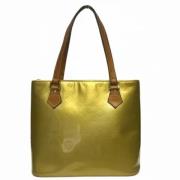 Louis Vuitton Vintage Pre-owned Tyg totevskor Yellow, Dam