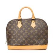 Louis Vuitton Vintage Pre-owned Canvas handvskor Brown, Dam