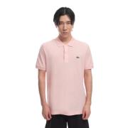 Lacoste Herr Lacoste Pique Polo Shirt Ph4012 KF9 Pink, Herr