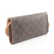 Louis Vuitton Vintage Pre-owned Canvas louis-vuitton-vskor Brown, Dam