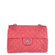 Chanel Vintage Pre-owned Laeder chanel-vskor Red, Dam