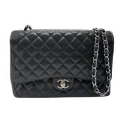 Chanel Vintage Pre-owned Laeder chanel-vskor Black, Dam