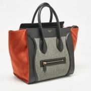 Celine Vintage Pre-owned Filt celine-vskor Multicolor, Dam