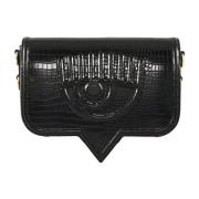 Chiara Ferragni Collection Stilig PU-väska Black, Dam