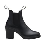 Blundstone Svarta Läder Unisex Stövlar Black, Dam