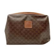 Celine Vintage Pre-owned Plast celine-vskor Brown, Dam