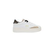 Sun68 Big Katy Läder Sneakers White, Dam