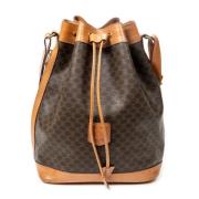 Celine Vintage Pre-owned Canvas celine-vskor Brown, Dam