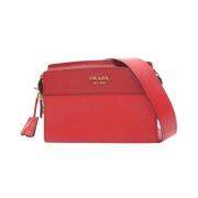 Prada Vintage Pre-owned Laeder prada-vskor Red, Dam