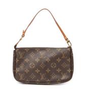 Louis Vuitton Vintage Pre-owned Canvas louis-vuitton-vskor Brown, Dam