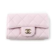 Chanel Vintage Pre-owned Laeder plnbcker Pink, Dam