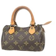 Louis Vuitton Vintage Pre-owned Canvas louis-vuitton-vskor Brown, Dam