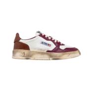 Autry Vintage Street Läder Sneakers Pink, Dam