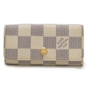 Louis Vuitton Vintage Pre-owned Canvas nyckelhllare Beige, Herr