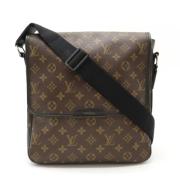 Louis Vuitton Vintage Pre-owned Canvas crossbodyvskor Brown, Dam