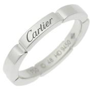 Cartier Vintage Pre-owned Vitt guld ringar Gray, Dam