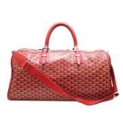 Goyard Vintage Pre-owned Laeder handvskor Red, Dam