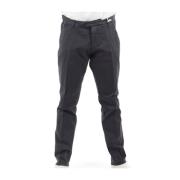 Roy Roger's Slim Fit Gabardine Jeans Gray, Herr